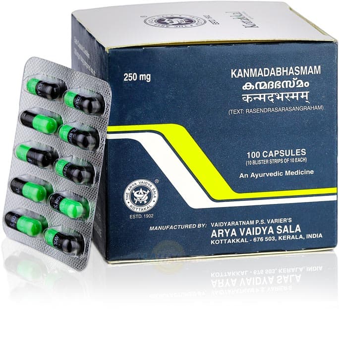 KANMADABHASMAM CAP 10 CAP